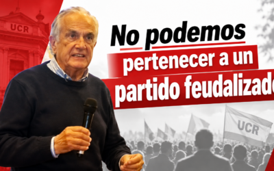 «No podemos pertenecer a un partido feudalizado»